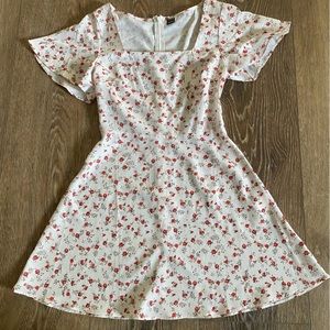 Shien floral short sleeve dress